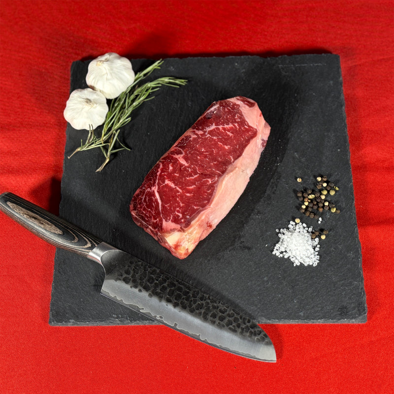 14 oz Boneless Center Cut KC Strip Steak Dry-Aged – USDA Upper Choice / Best Beef Silver