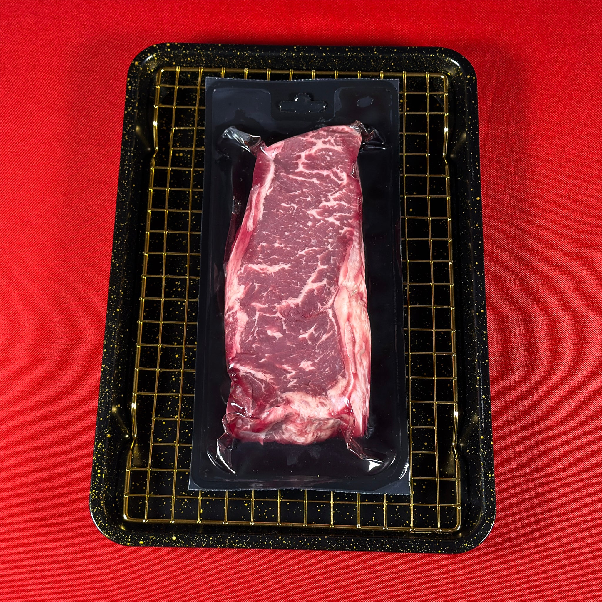 14 oz Boneless Center Cut KC Strip Steak Wet-Aged – USDA Upper Choice/Best Beef Silver