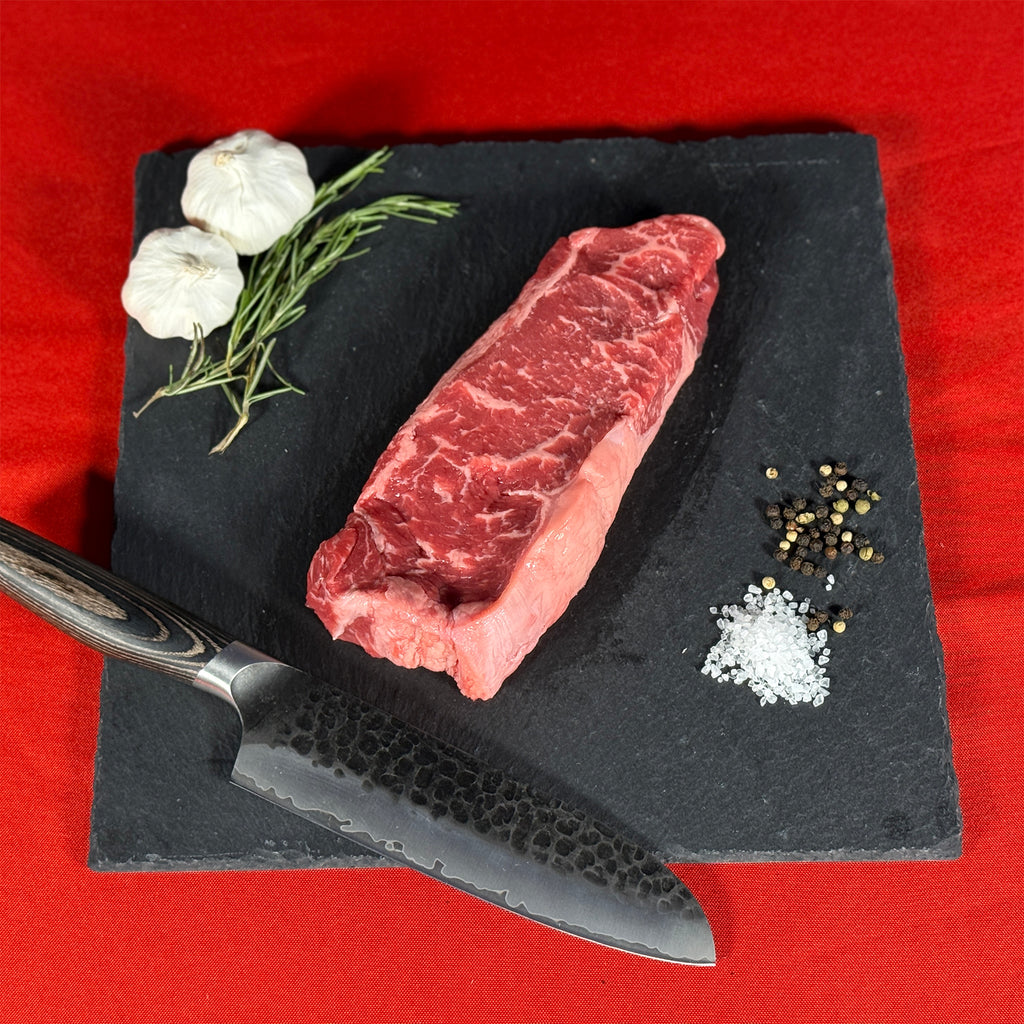 14 oz Boneless Center Cut KC Strip Steak Wet-Aged – USDA Upper Choice/Best Beef Silver
