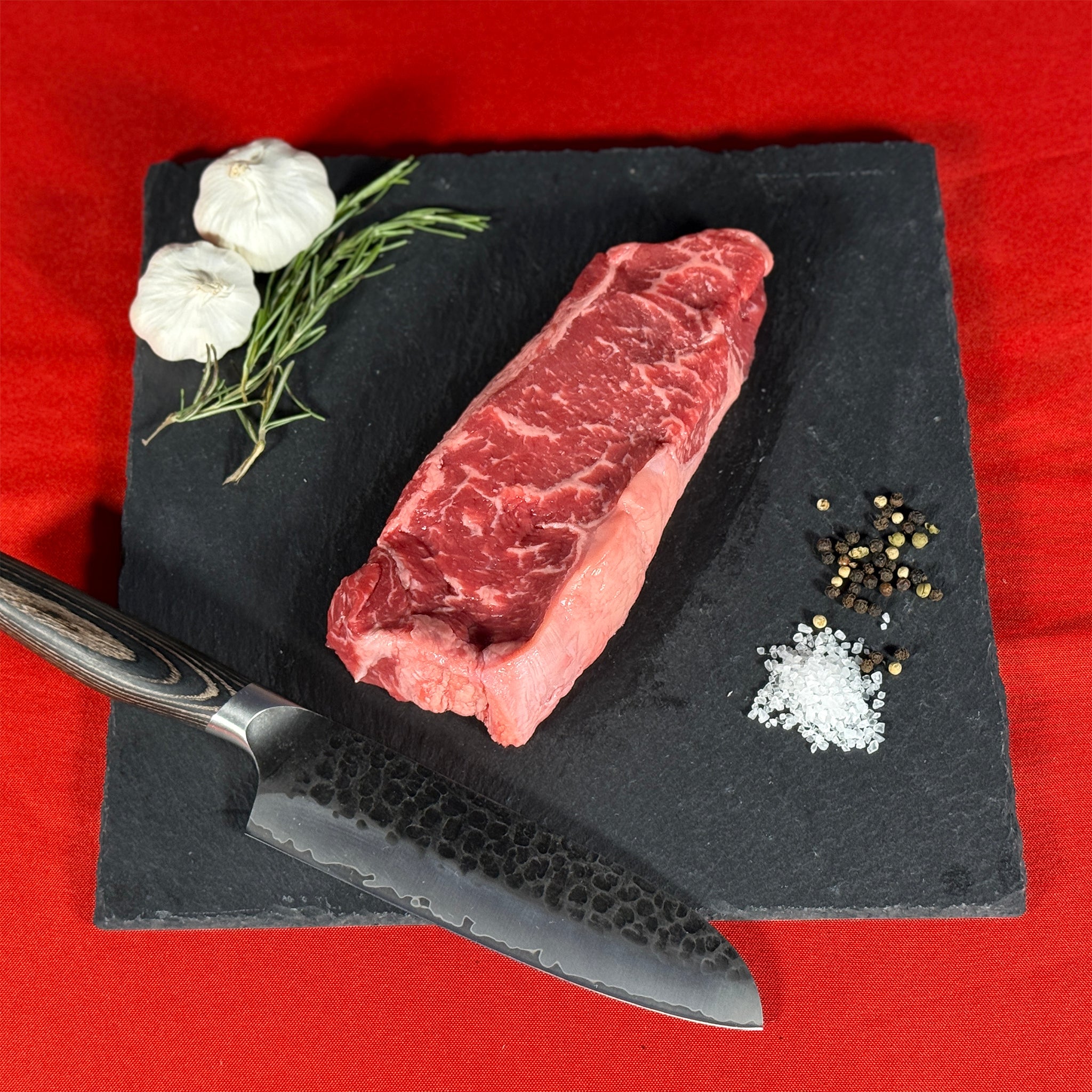 14 oz Boneless Center Cut KC Strip Steak Wet-Aged – USDA Upper Choice/Best Beef Silver