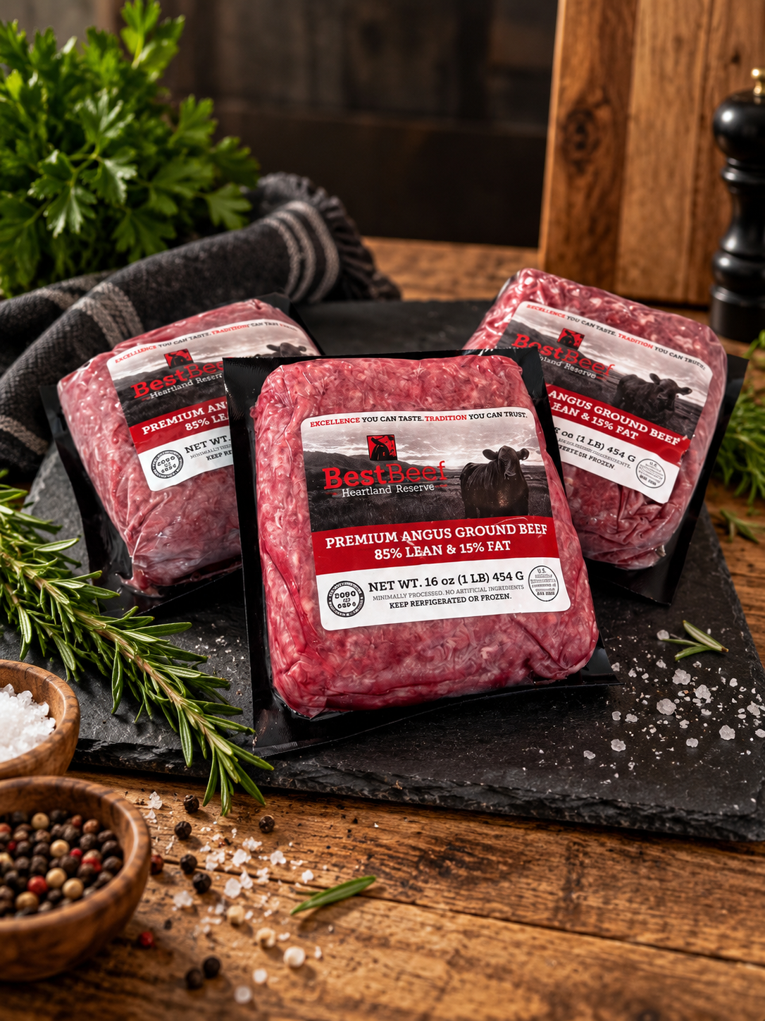 Thirteen (13) lbs Premium Ground Beef
